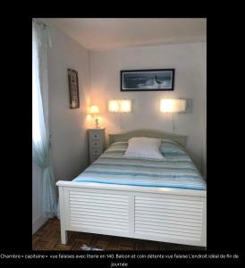 Appartements St Valery en Caux, apt vue mer et falaise: le bleu de lo : photos des chambres