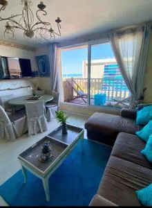 St Valery en Caux, apt vue mer et falaise: le bleu de lô - 沃勒莱罗斯