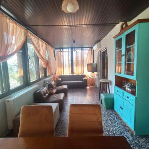 Green & Blue House in Halkidiki in Vourvourou