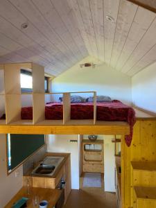 Maisons de vacances tiny house du poulloguer : photos des chambres