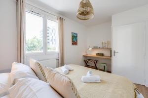 Appartements L'Annexe du 43 - Beau T3 pouvant accueillir 4 personnes avec balcon : photos des chambres