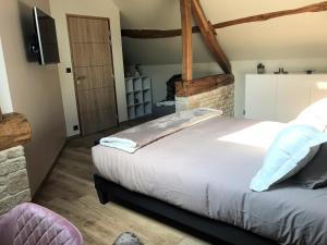 Maisons de vacances Gite de la Pree SPA luxe proche Giverny et bord de l-Eure : photos des chambres
