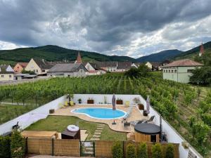 Alsacebnb - Gîte 12 personnes dans le vignoble - Piscine privée & Spa
