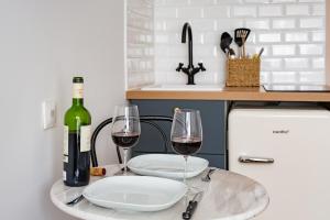 Appartements Les Studios du Parc Bordelais - Le Sommelier : photos des chambres