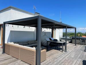 Sea View Penthouse Terrace Palanga Old Town