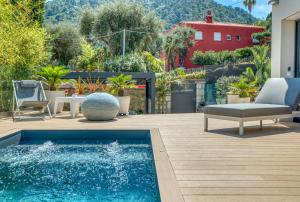 Villas Deluxe VILLA GRAZIELLA 200 M FROM THE BEACH : photos des chambres