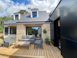 Maisons de vacances Villa H ste Marine : photos des chambres