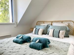 Maisons de vacances Villa H ste Marine : photos des chambres