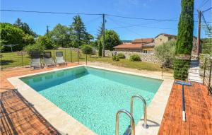 Lovely Home In Bordezac With Wifi
