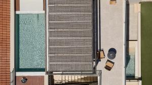 Panorama Blue Suite with Private Pool room in Asterion Suites & Spa