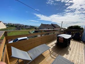 Maisons de vacances Entre ciel et mer, Maison neuve vue mer proche de la plage : photos des chambres