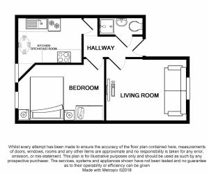 Modern 1 Bed Near Beach and Town Centre – 7 Min Walk
