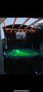 Four seasons Shepard hut with wood fuel hot tub Country retreat wood can be supplied for extra