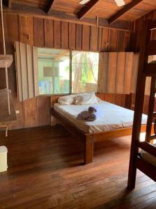 Agradable cabaña frente al mar