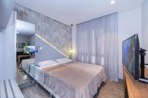 Aion 204 - Apto mono ambiente - 50 metros do mar!