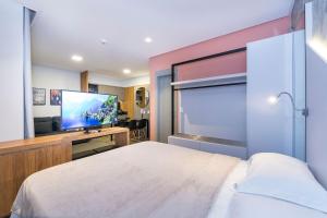 Aion 202 - Apto mono ambiente - 50 metros do mar!