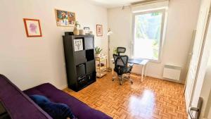 Maisons de vacances Maison 2ch, 74m², tout equipee, parking, jardin : photos des chambres