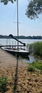 Tatarak domki na mazurach - apartament z dużym tarasem nad jeziorem Wałpusz - Targowo