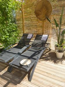 Maisons d'hotes Magnifique Cabanon face au Garlaban a Aubagne : photos des chambres