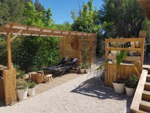 Maisons d'hotes Magnifique Cabanon face au Garlaban a Aubagne : photos des chambres