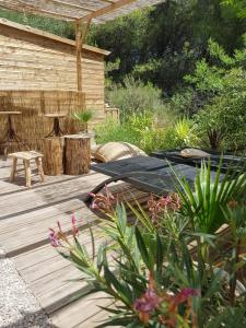 Maisons d'hotes Magnifique Cabanon face au Garlaban a Aubagne : photos des chambres