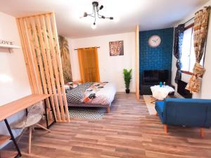 Appartements Le Jungle Chic de Pontoise : photos des chambres