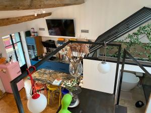 Appartements Loft avec vue panoramique sur la cite medievale : photos des chambres