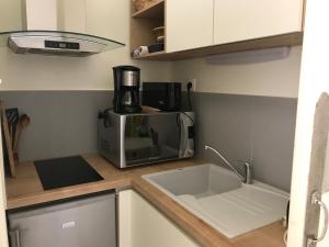 Appartements Residence Thiers Golf 1 -Charmant studio face a la baie : Studio - Vue sur Mer