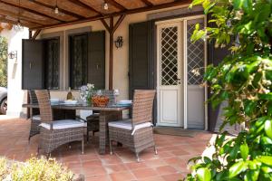 La dimora del verde con piscina