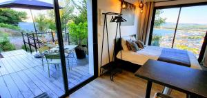 LE ROUQUIER Studio Terrasse, Vue Exceptionnelle, Climatisation