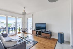 Appartements Superbe appartement neuf avec un grand balcon - Cabourg - Welkeys : photos des chambres
