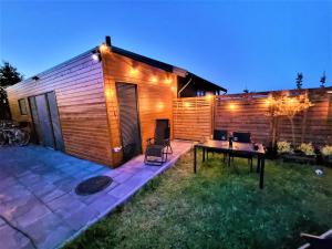 Baltic Lark Gąski domek 30m2 z ogródkiem i klimatyzacją