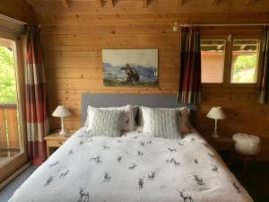 Maisons de vacances Beautiful 5-bed chalet in Les Carroz d'Araches : photos des chambres