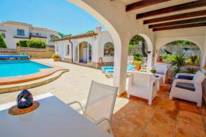 La Tranquilidad - private pool villa with panoramic views in Moraira