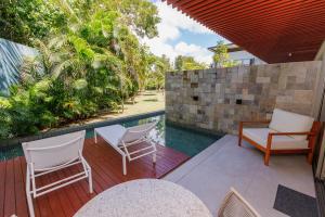 LUXO-DECK molhado privativo-Melhor LOCALIZAÇÃO de Pipa