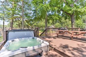 Tool Waterfront Home with Hot Tub and Fire Pit!