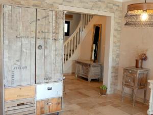 Maisons de vacances Holiday home with jacuzzi, Guisseny : photos des chambres