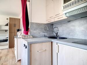 Studio rénové 4 pers, ski aux pieds, balcon sud-ouest - FR-1-344-999