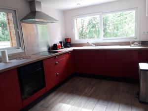 Maisons de vacances Lodge avec SPA pour 6 pers, proche de Guedelon : photos des chambres