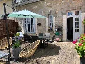 La Terrasse de Compostelle T3 Chic, Charme, Cosy - Le Chatenet-en-Dognon