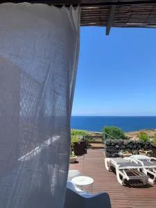 La terrazza sul mare - I Dammusi di Scauri - Sibà