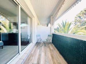 Appartements LANTON PLAGE - APPARTEMENT 6 PERS. TERRASSE : photos des chambres