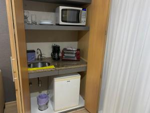 Lindo Flat na Barra da Tijuca com vista para o mar