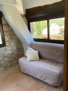 Maisons de vacances Stone house in the medieval village of Montclus (Gard) : photos des chambres