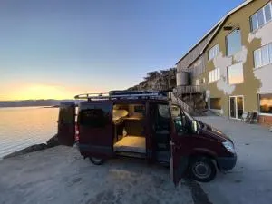 Campervan in the Lofoten Islands - Storeidet