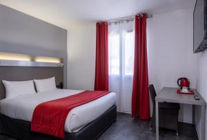 Hotels The Originals City, Hotel Les Domes, Perpignan Sud Saleilles : photos des chambres