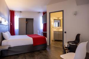 Hotels The Originals City, Hotel Les Domes, Perpignan Sud Saleilles : photos des chambres