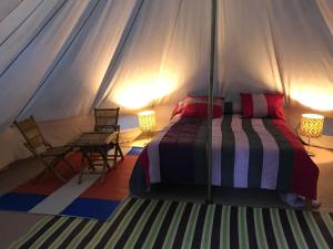 Tentes de luxe LE PETIT REFUGE DU VAL D’EMERAUDE : photos des chambres