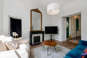 Appartements L'elegant de Stanislas - T3 lumineux a Nancy : photos des chambres