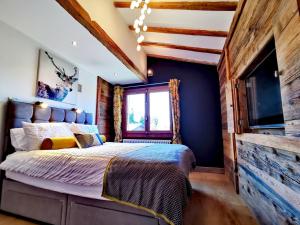 Chalet cosy avec cheminée et parking, pour 8 personnes - FR-1-598-35